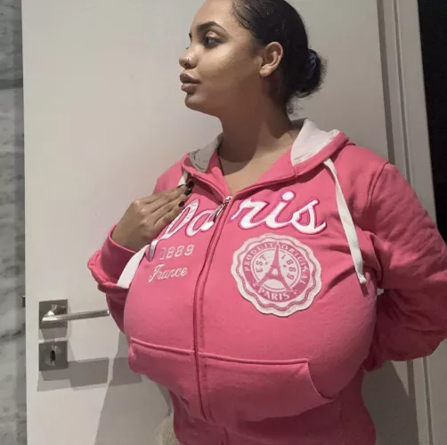 That sweater isn’t hiding anything 