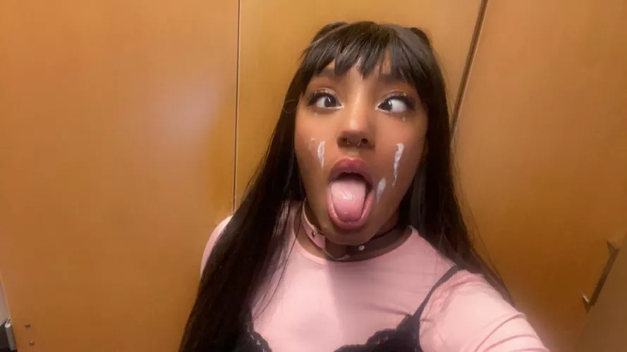 Would you cum on my face