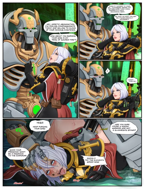 A heretic alliances with the overlord (Lady-Fantasma) [Warhammer 40,000]