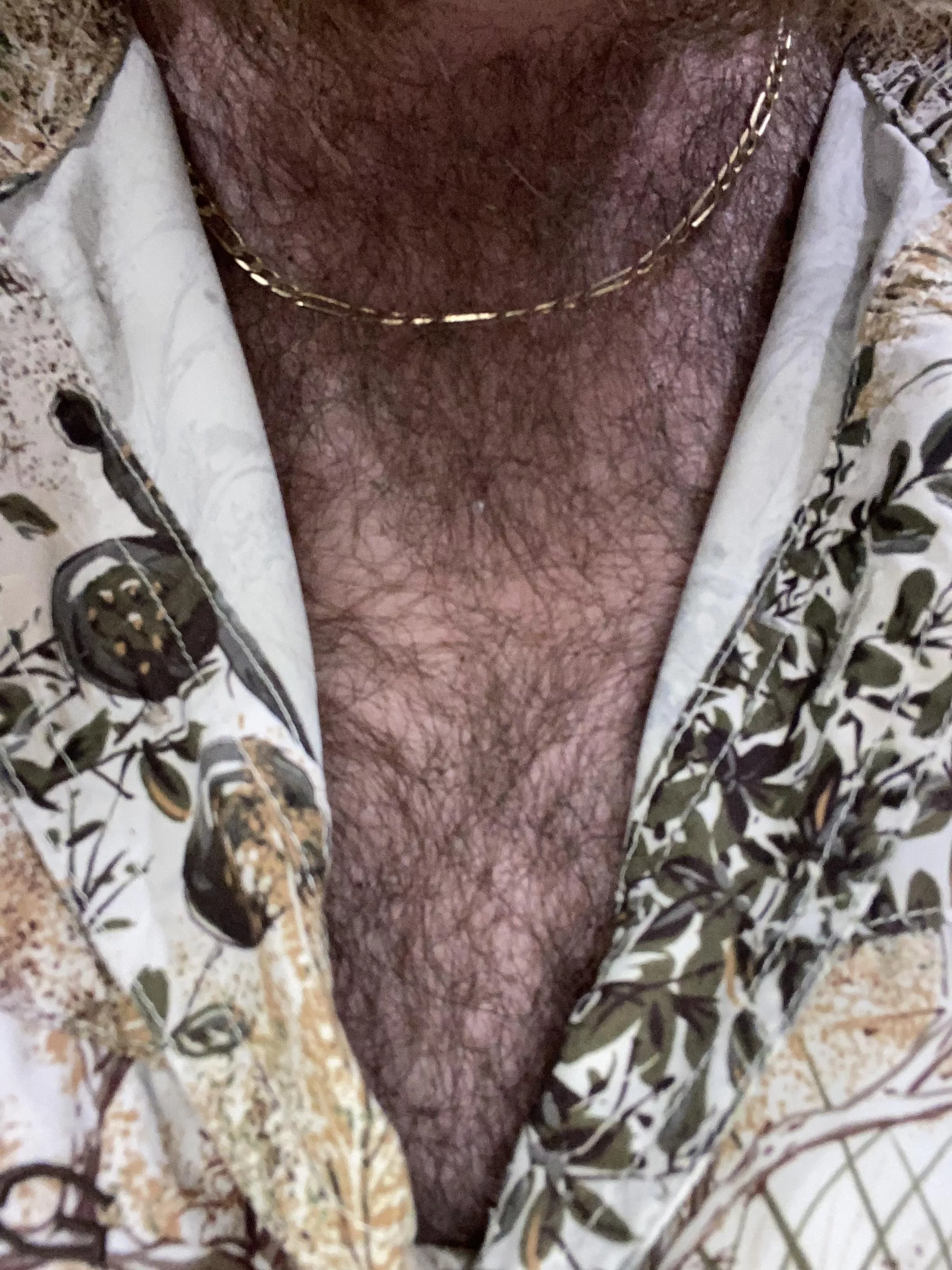 Camo and chest hair