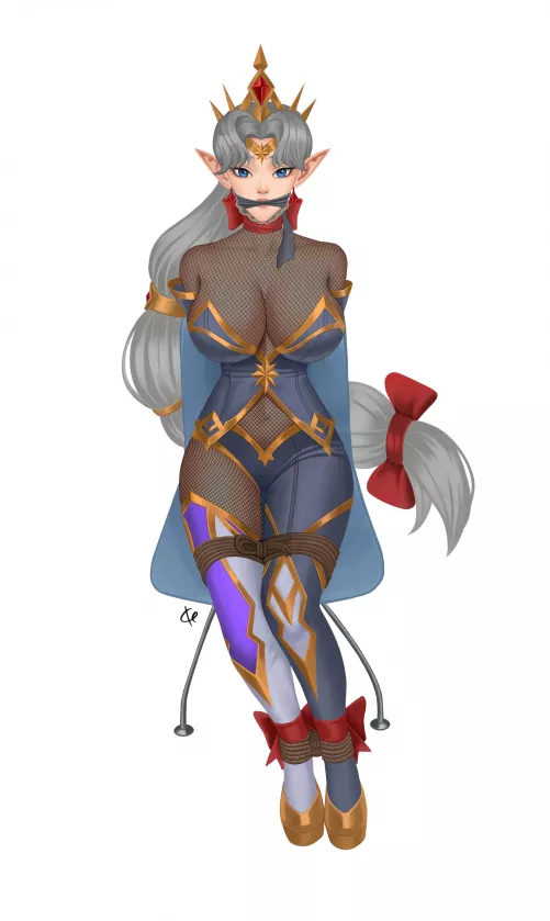 Galactic Conquerer Vora Tied Up (Degalinx)