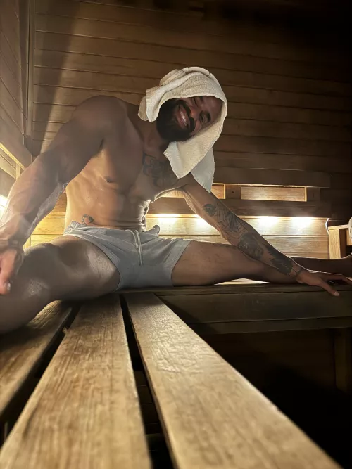 Greetings from the sauna 