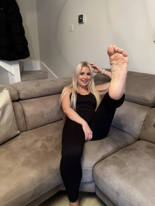 I love foot rubs! Any volunteers?