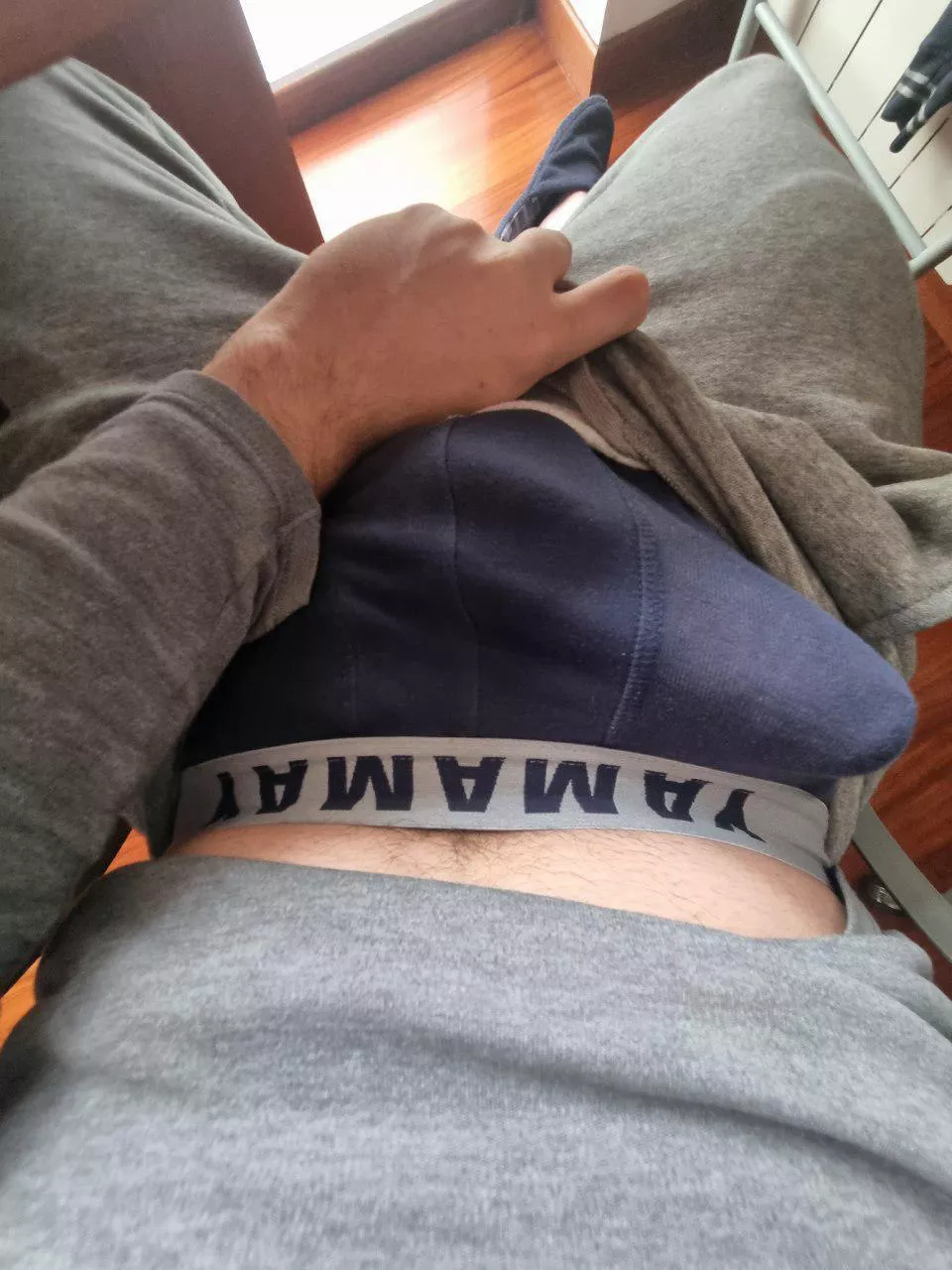 I send you this pic by mistake. What would you do ? 