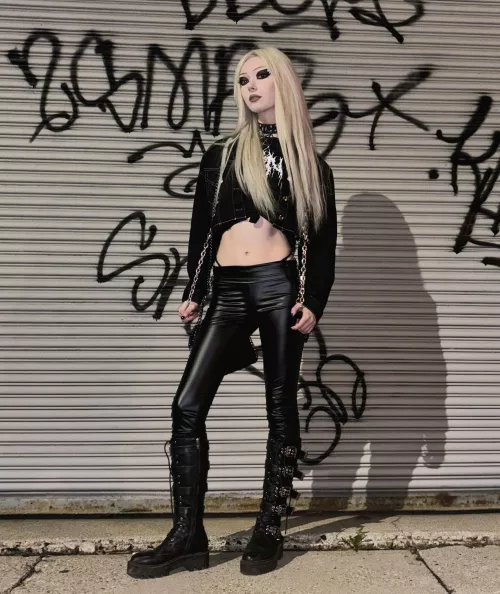 leather pants love