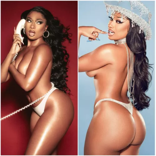 Megan Thee Stallion front and back 
