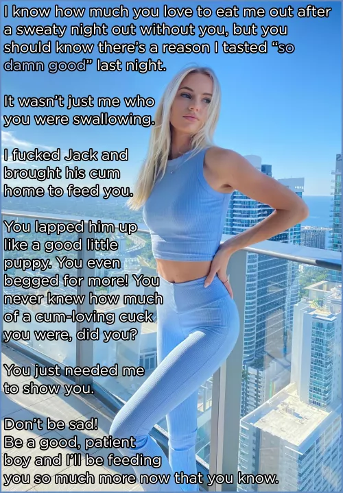 That Explains the Lovely Taste