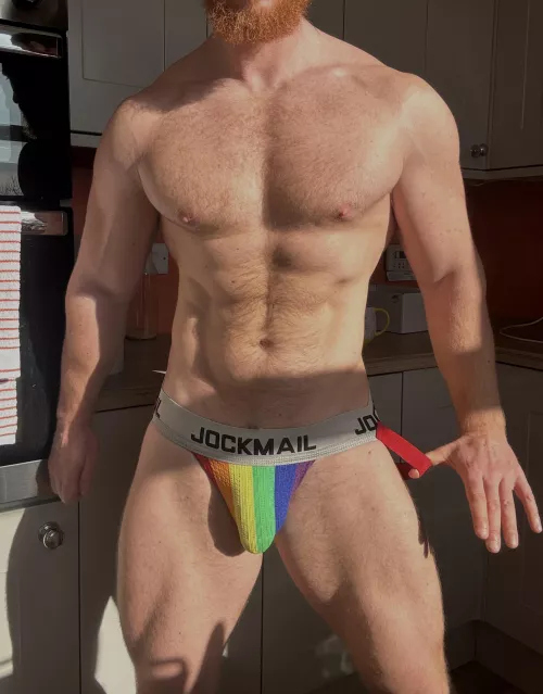 What’s better than a ginger in a jockstrap?