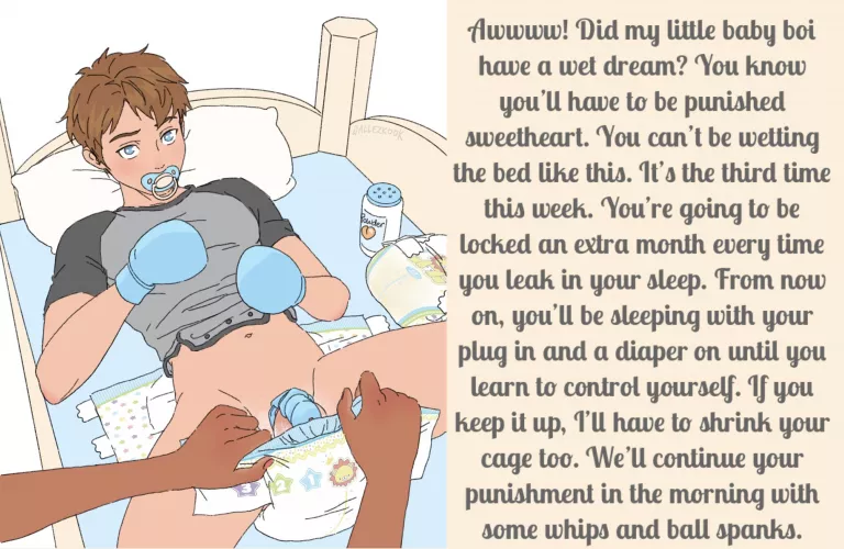 You had a little accident 