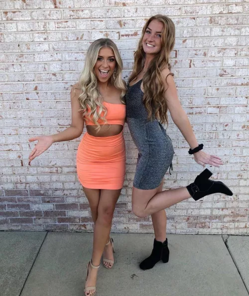 2 tight dresses