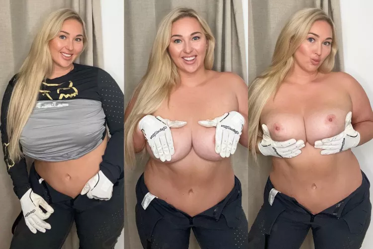 30F, I ride a dirt bike but I’d also like to ride you if you’d let me