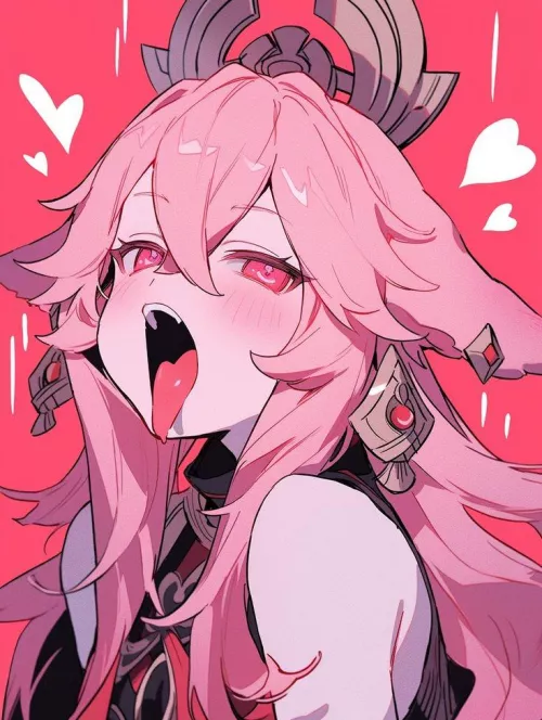 Ahegao They like? What name would you give this sexy girl?