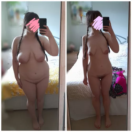 (F 36 5'5 138 lbs) Weight update: I've now lost 63 lbs in 14 months. I do want to lose some more but I'm not too sure how much yet. I don't know if I'll ever be fully happy with my weight but I'm trying.