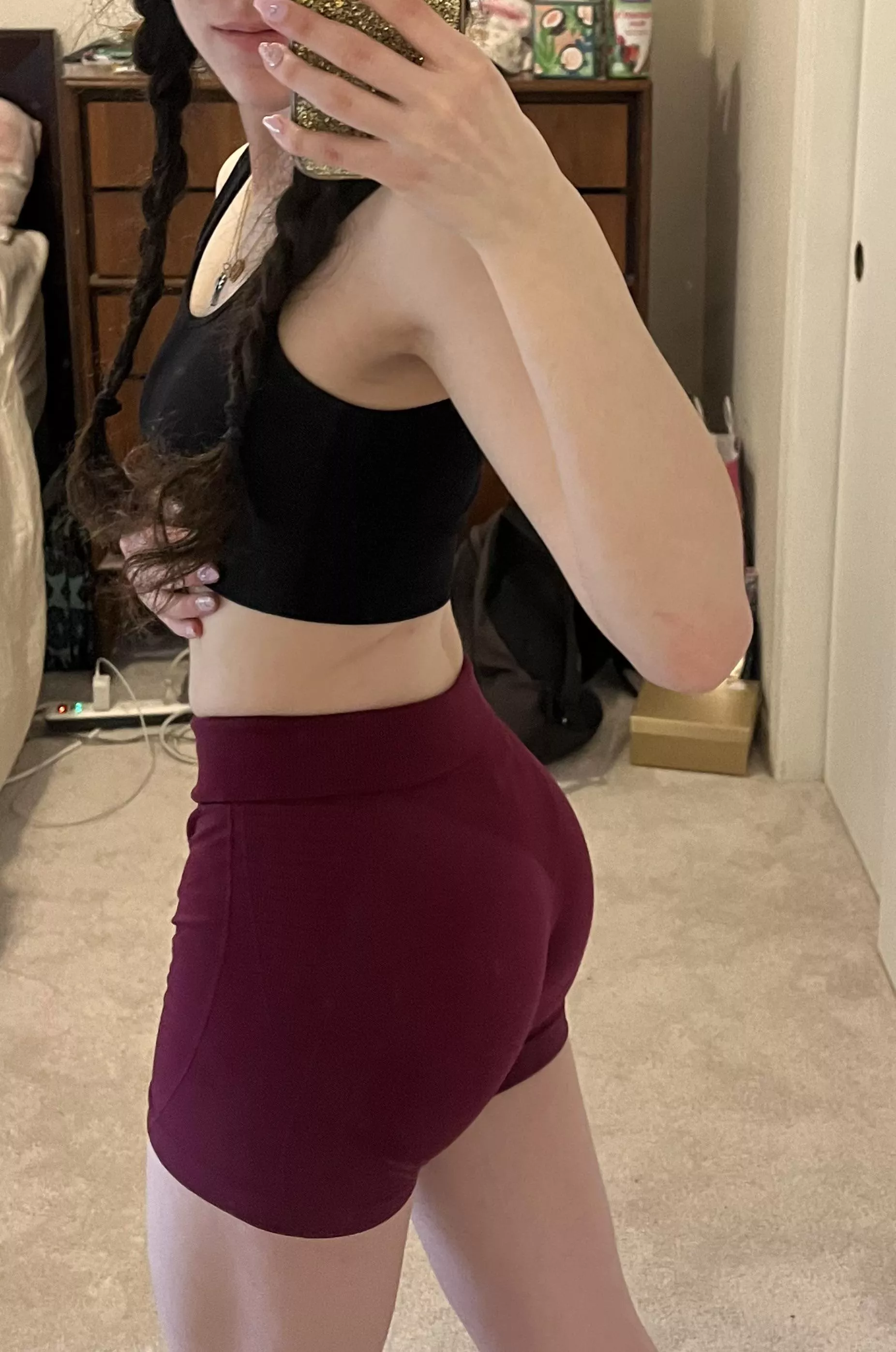 glutes and hammies day (F)