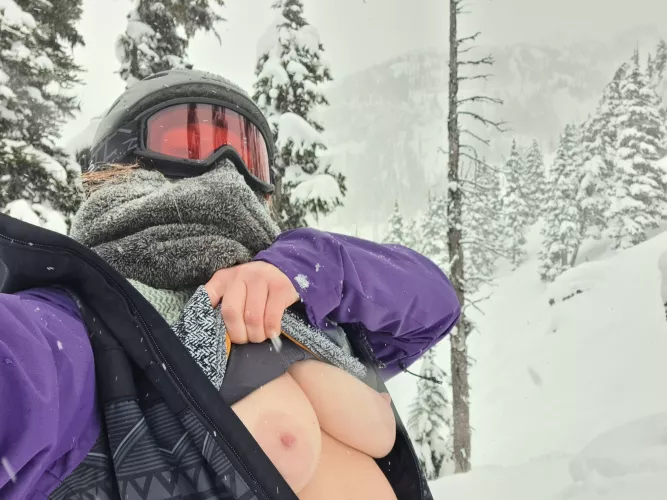 Got some more fresh snow today! 