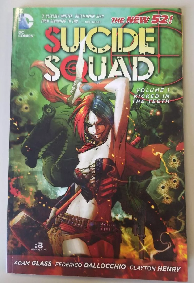 Harley Quinn on the cover [Suicide Squad Kicked in the Teeth]