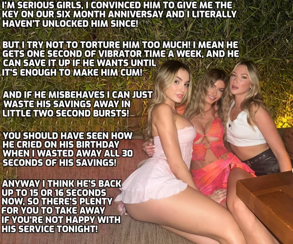 Her friends are just as mean as she is.