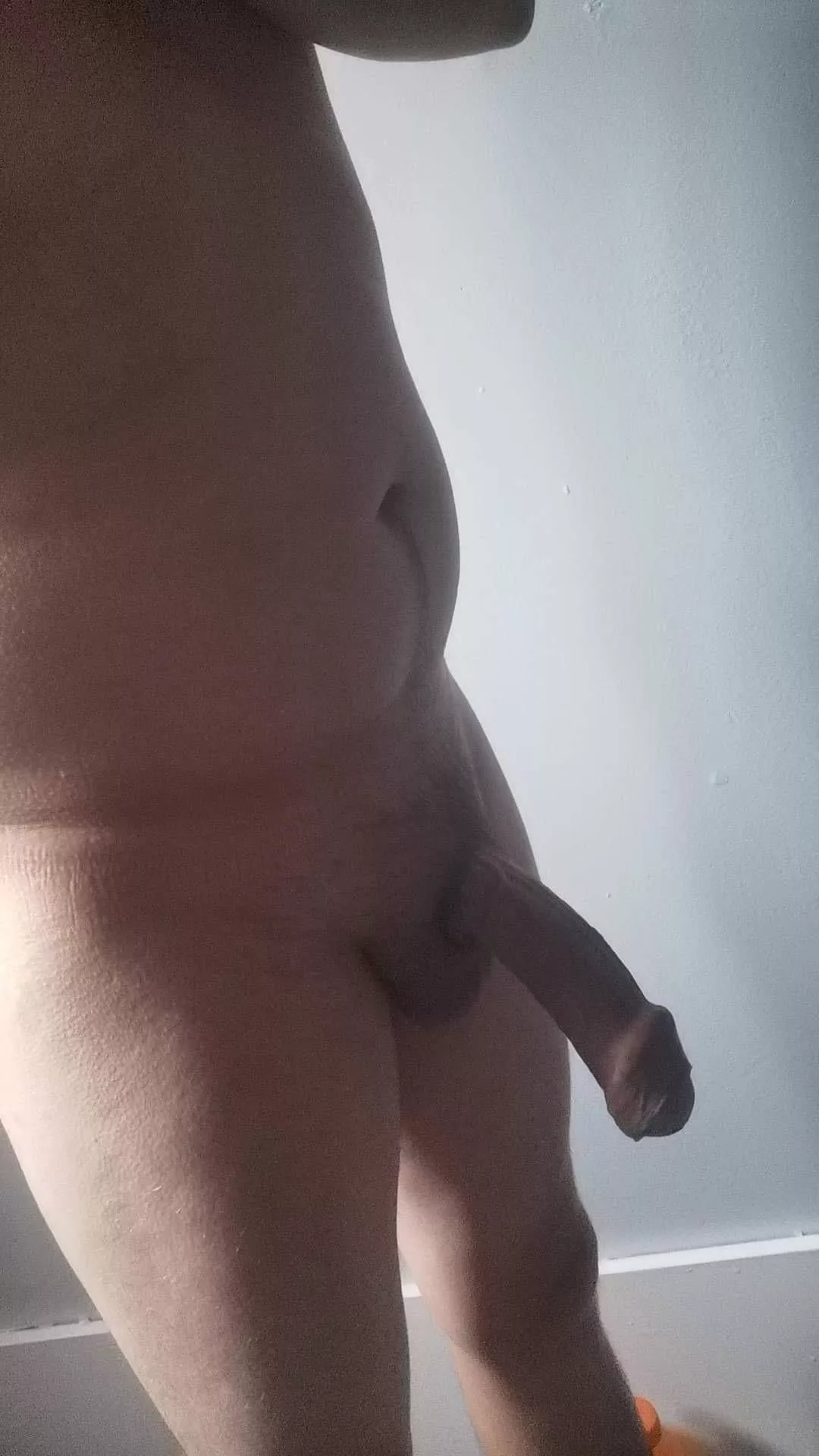 if i answer the door like this what you doing first