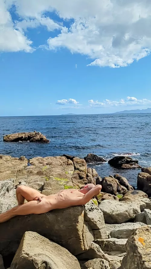 Looking across the straitof Gibraltar 