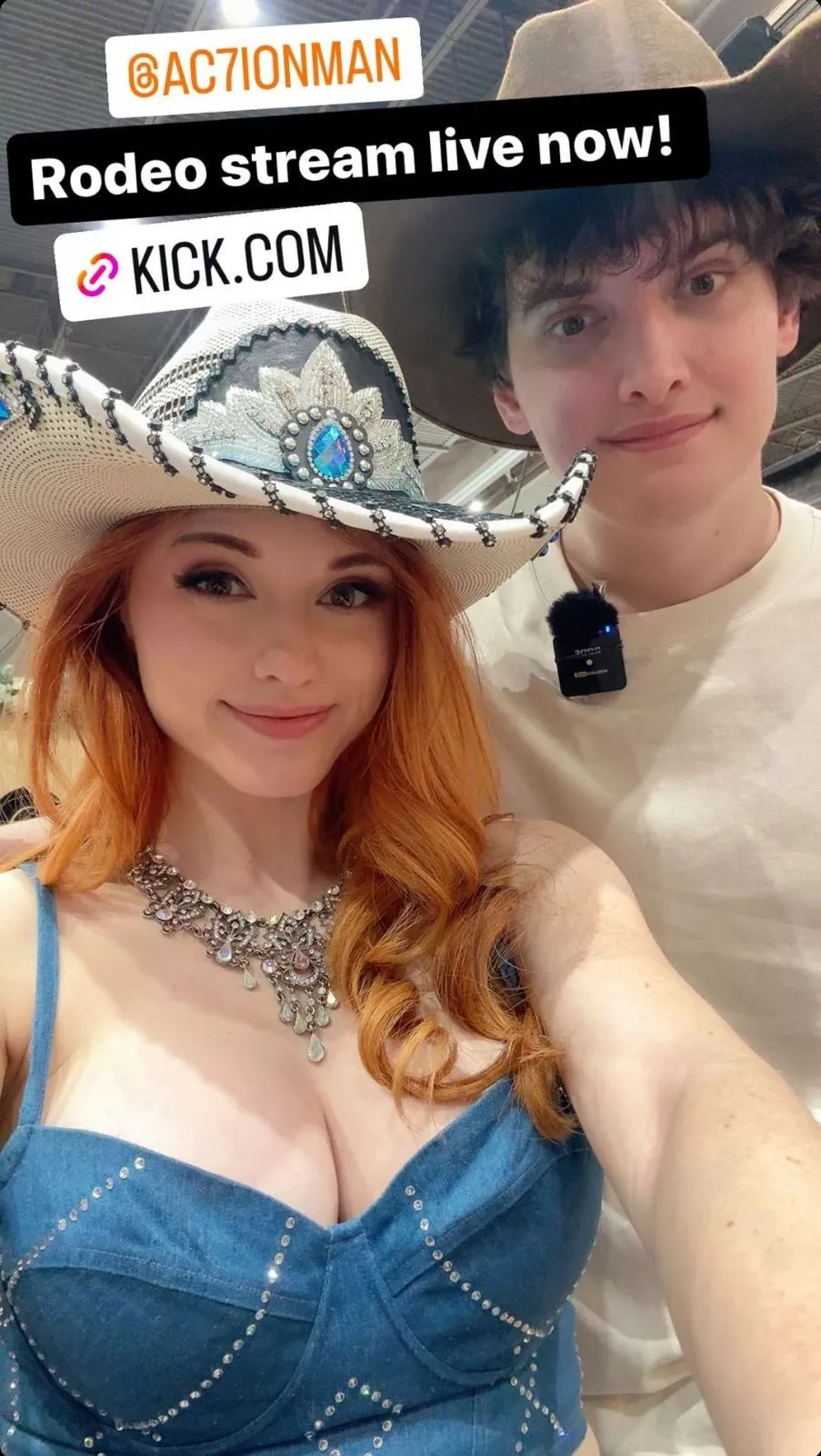 🚨 RODEO WITH AC7IONMAN 🚨 IRL 🚨 LIVE NOW ON KICK.COM/AMOURANTH 