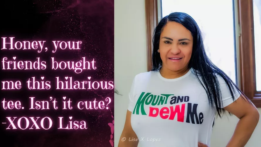 They got me this tee because I'm a little sweet and keep them up all night...