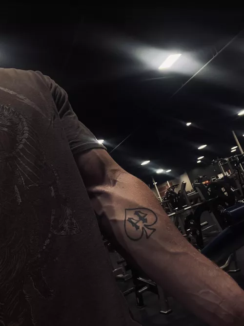 veins came to play:)