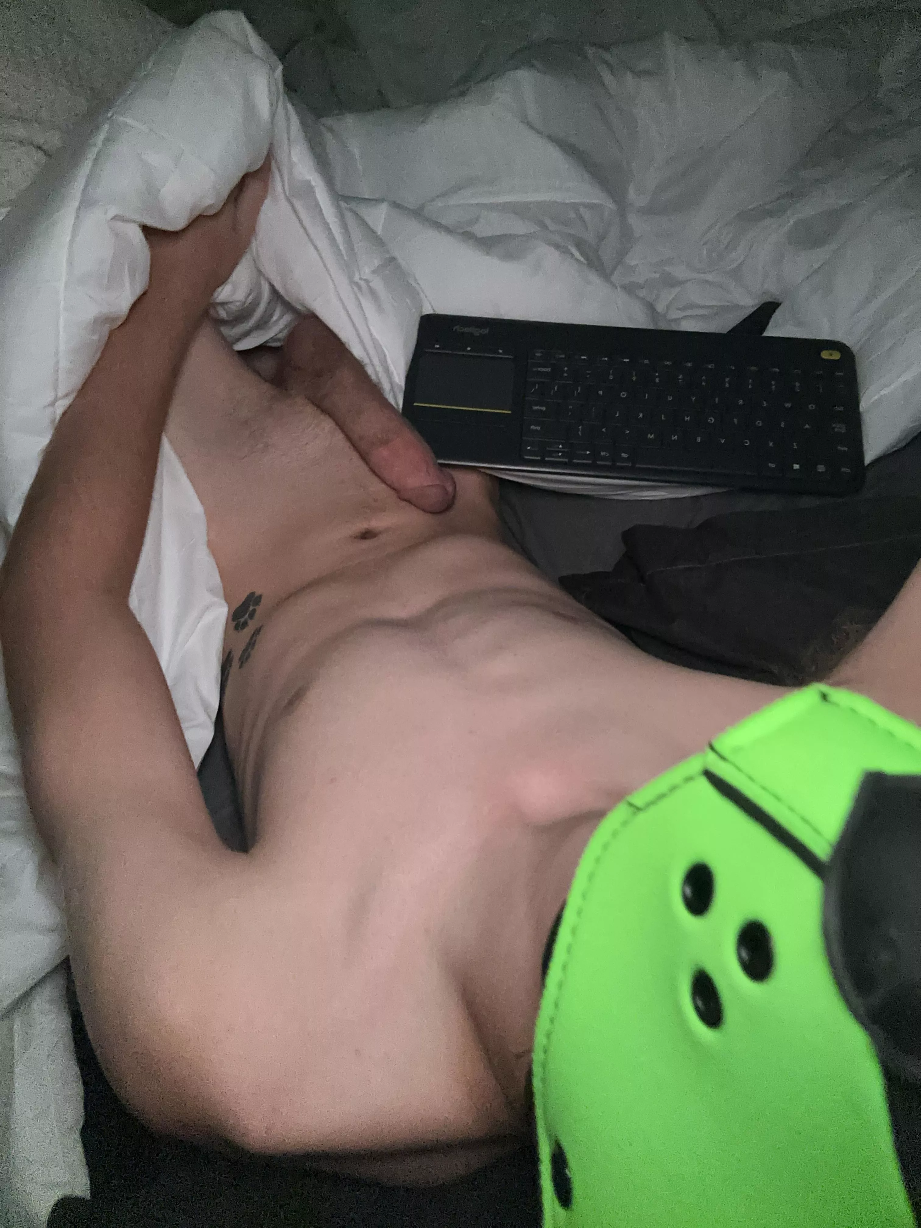 Wanna join me in the bedroom theater?