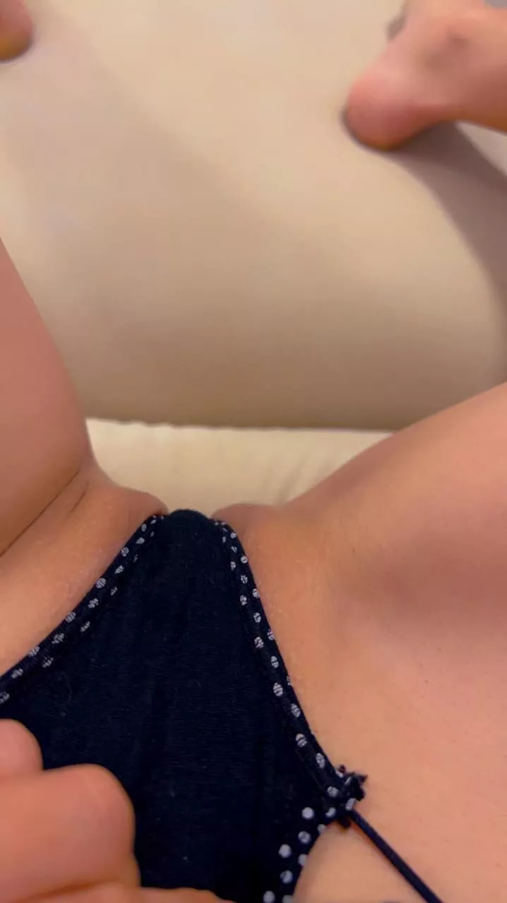 Without panty, may be better