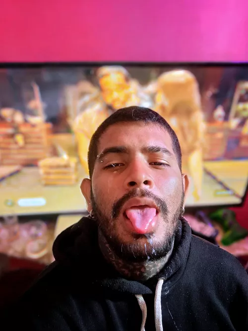 You can deposit your milk on my face.