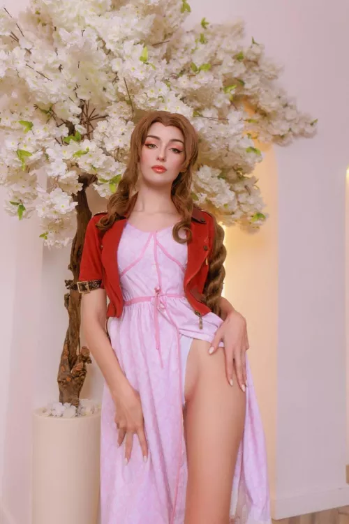 Aerith from Final Fantasy by Axilirator