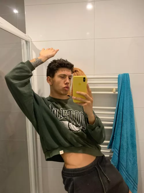 afterwork selfie 😴