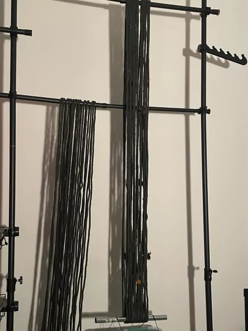 dyed ropes for the first time!