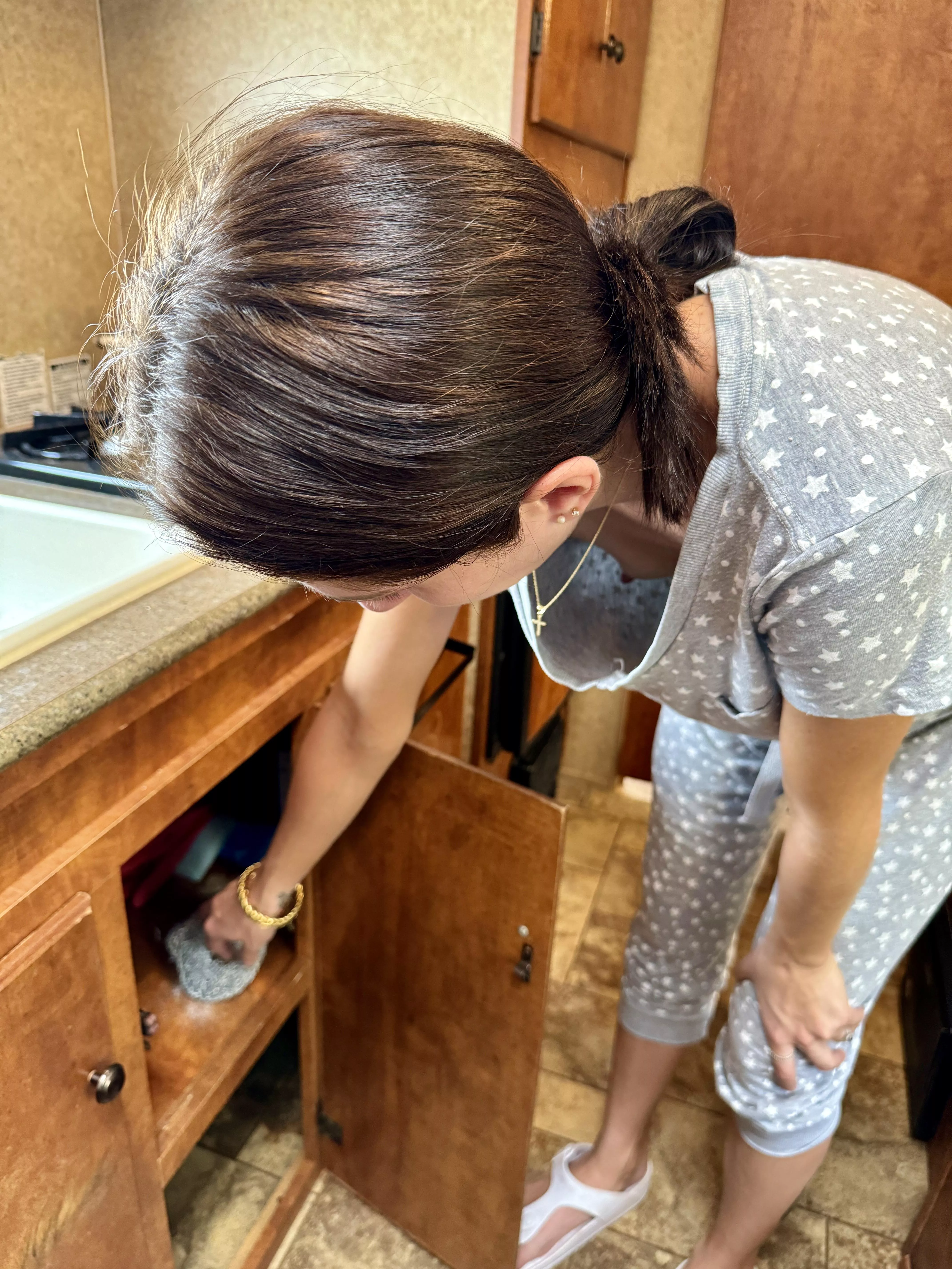 Got busted again while cleaning my new toy (motorhome)