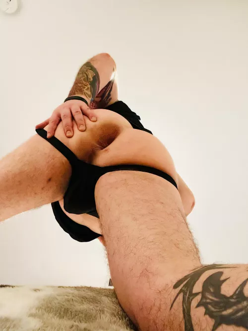 How bout’ that gape tho..? ;)