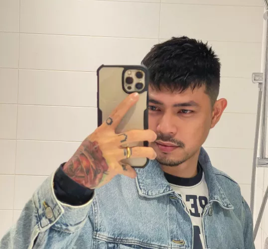 Just got my haircut before our first date...