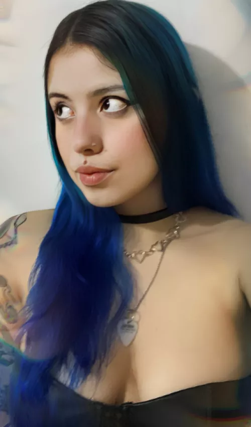 My hair might not be natural, but my whole body is :)