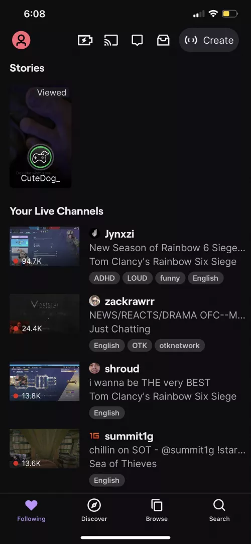Please let us disable twitch stories
