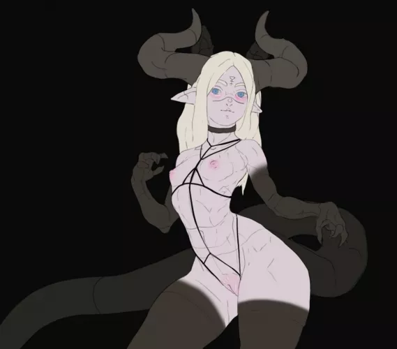 Pointy ears, playful mood) [Avk870] by me