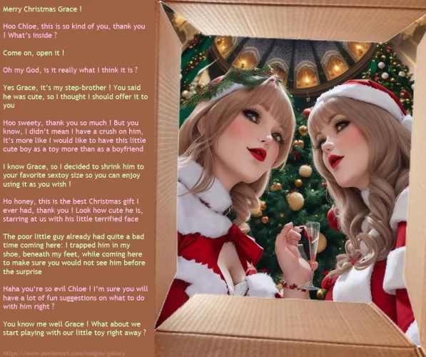 The perfect gift [shrinking][giantess]