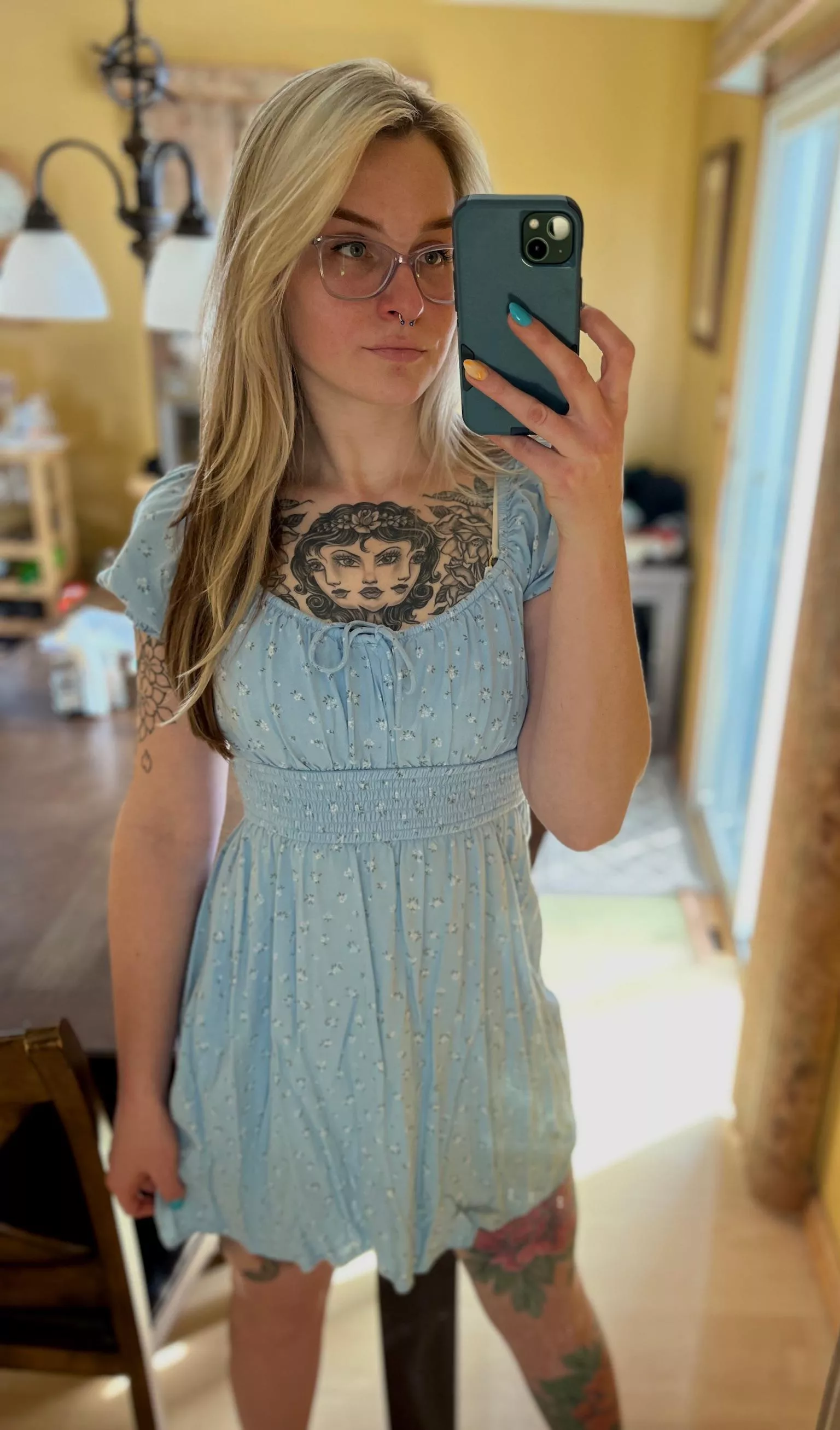 Who doesn’t love baby blue 🥰🥰