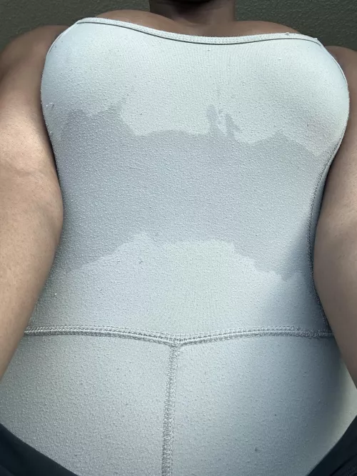 You should see the crotch sweat :/