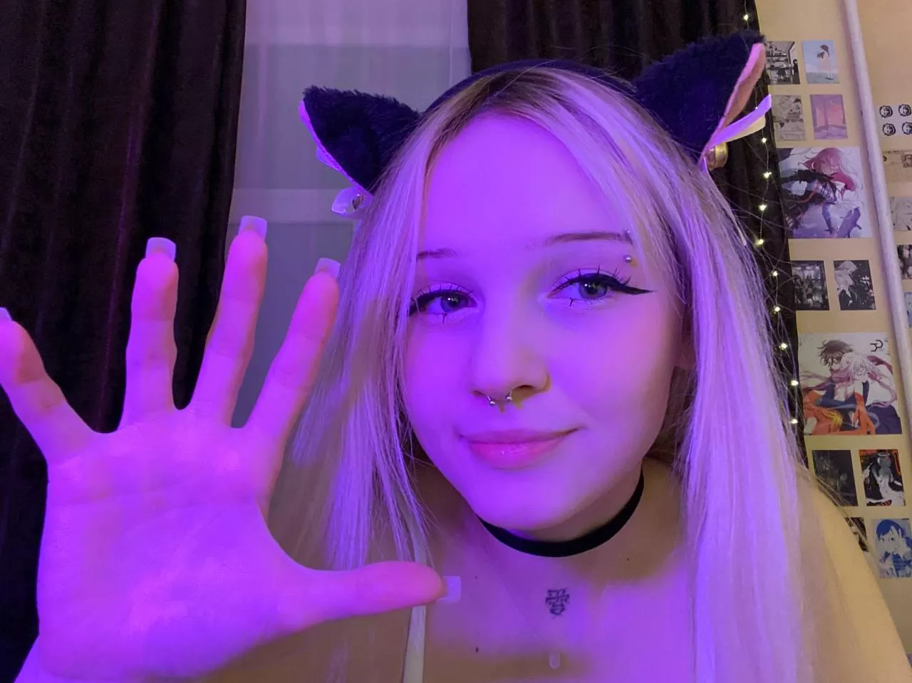 you'd let that cute cat empty your balls, wouldn't you