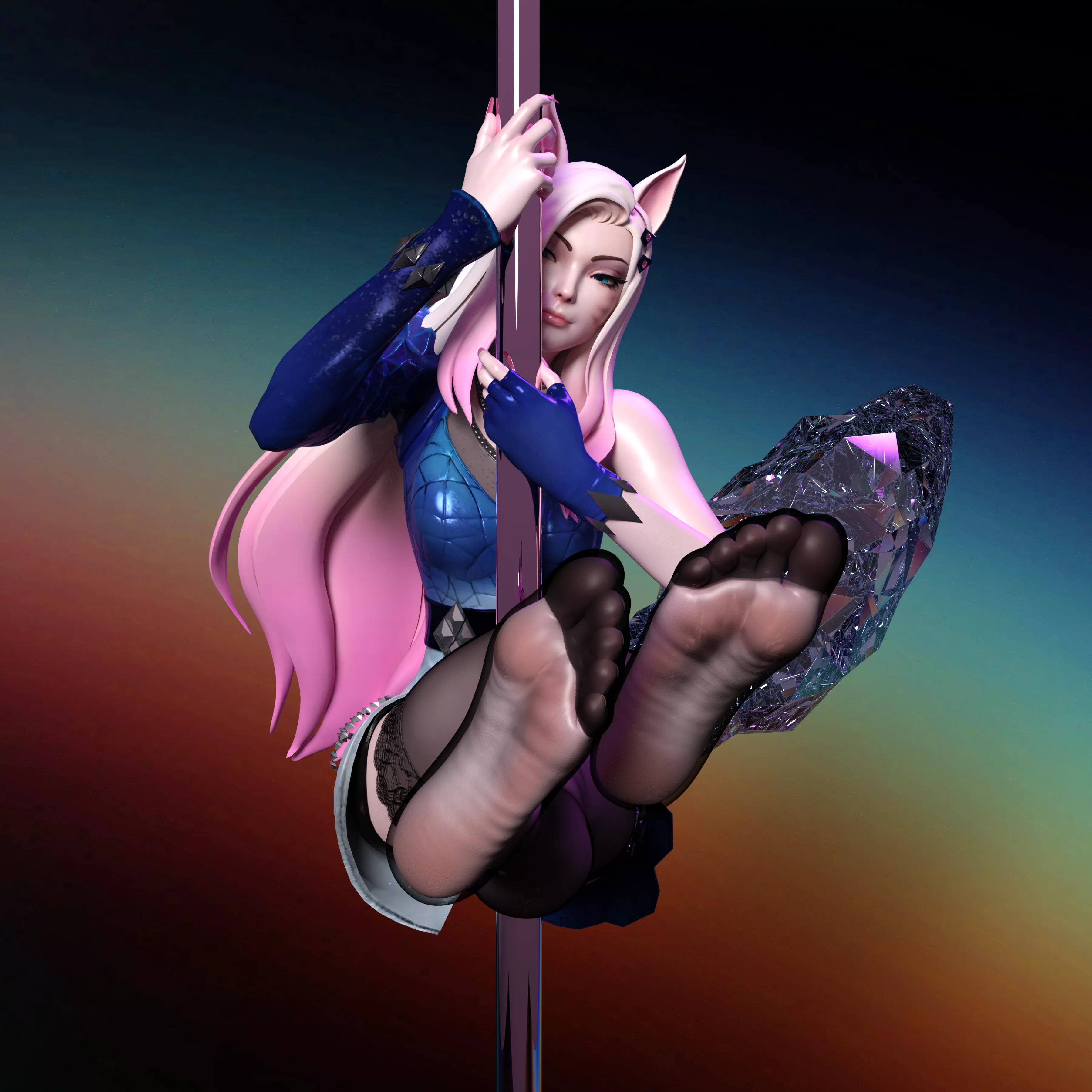 Ahri (League of Legends) [Artist: SongY663]