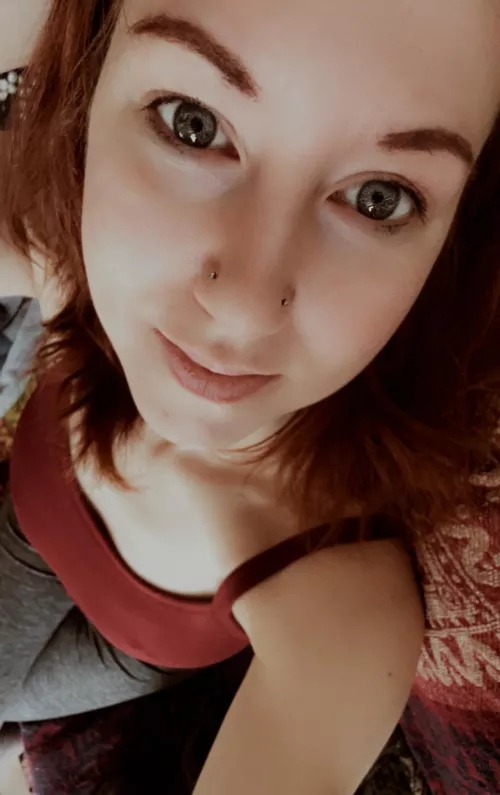 Enjoying a bra free day