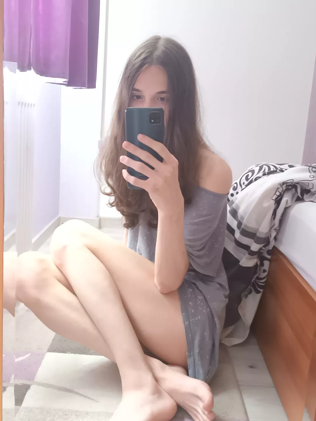 I love oversized t-shirts :3