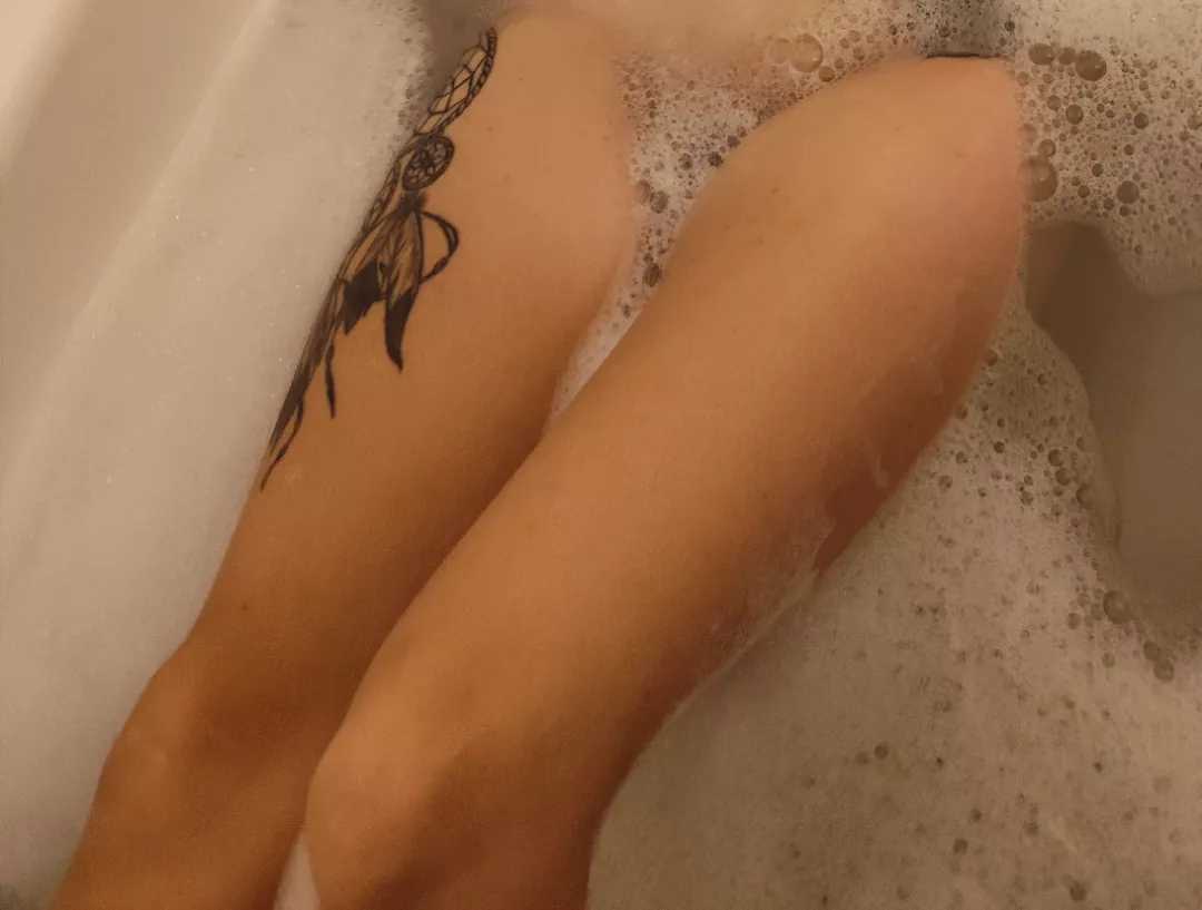 Just a good soak after being folded in half