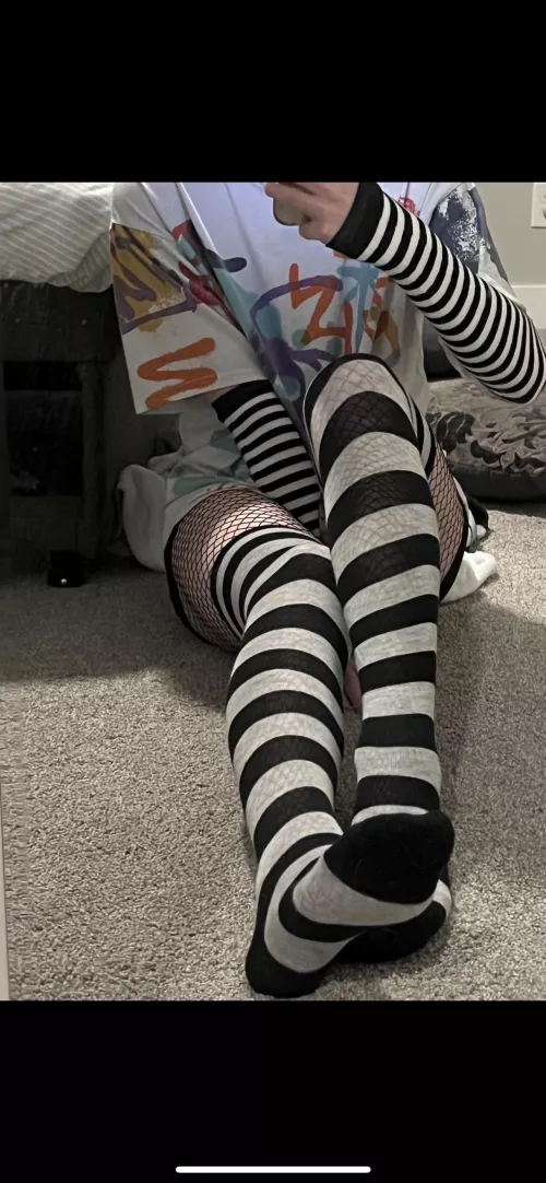 New socks and fishnets just arrived wahoo