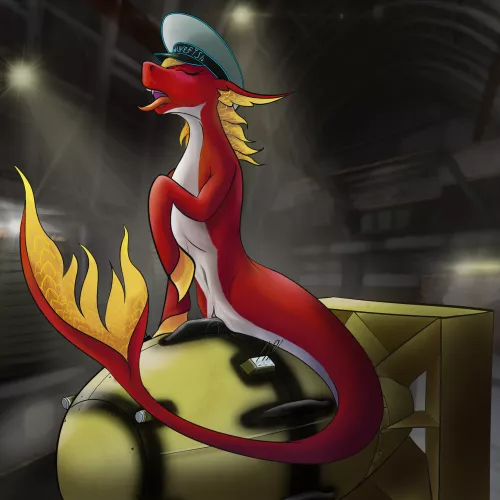 Posada is testing her new toy...