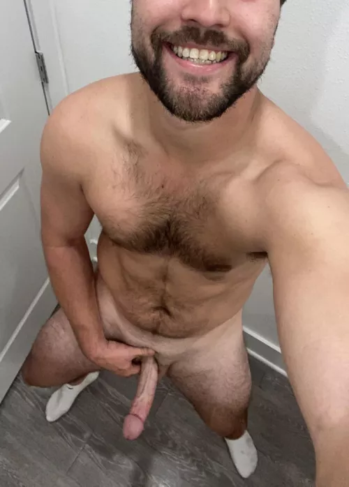Ride my beard or my cock?