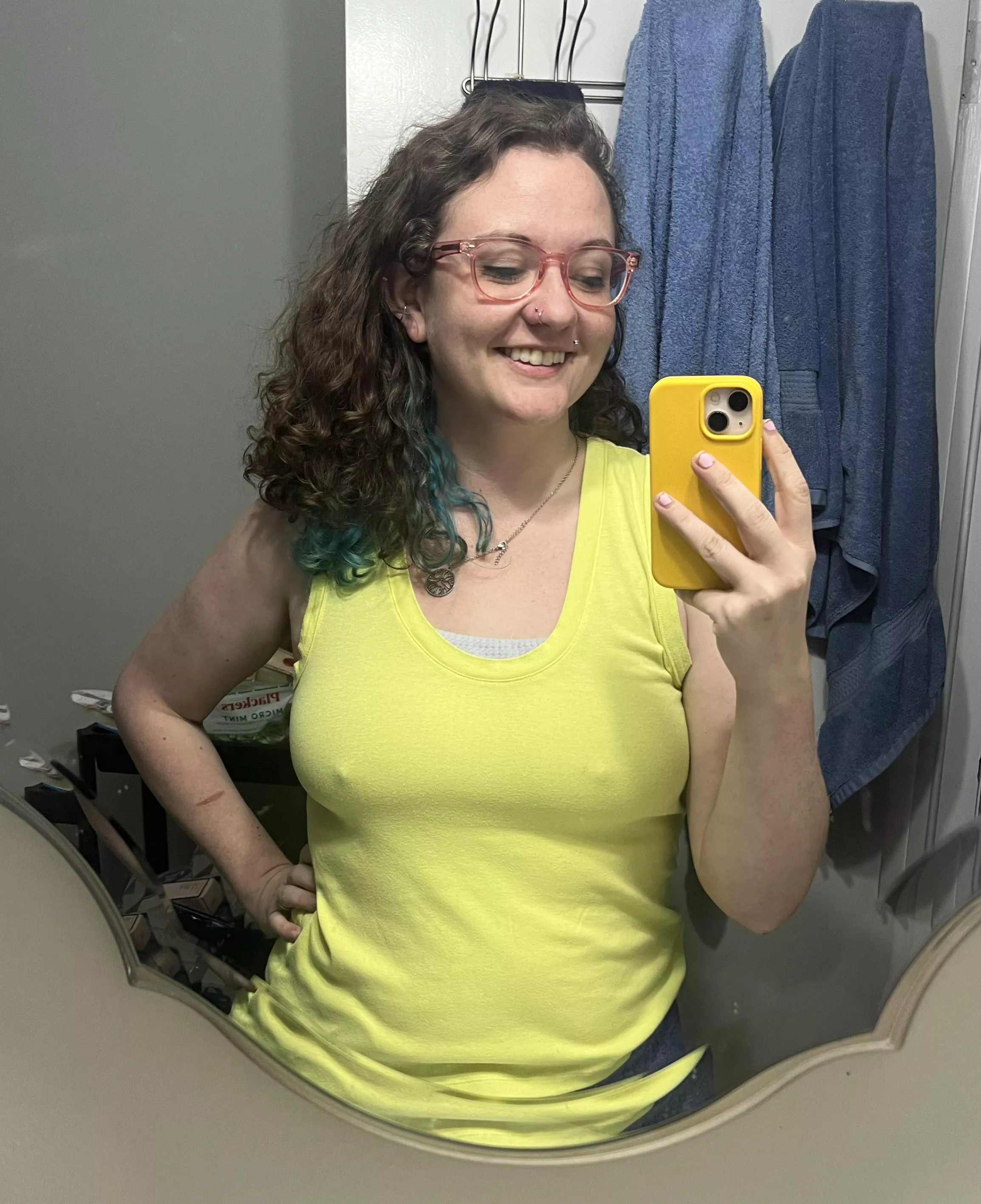 They won’t stop doing this, even through my bra